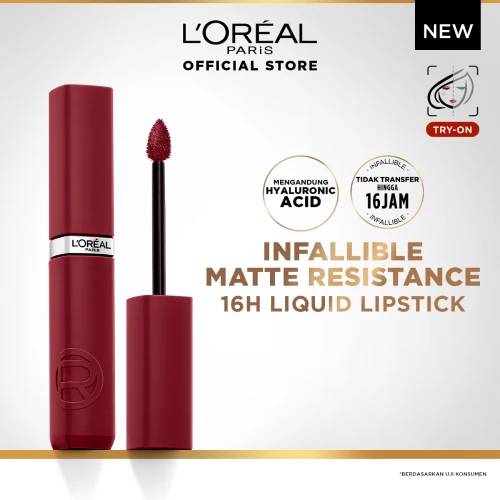 Infallible Matte Resistance Liquid Lipstick 500 KV 2